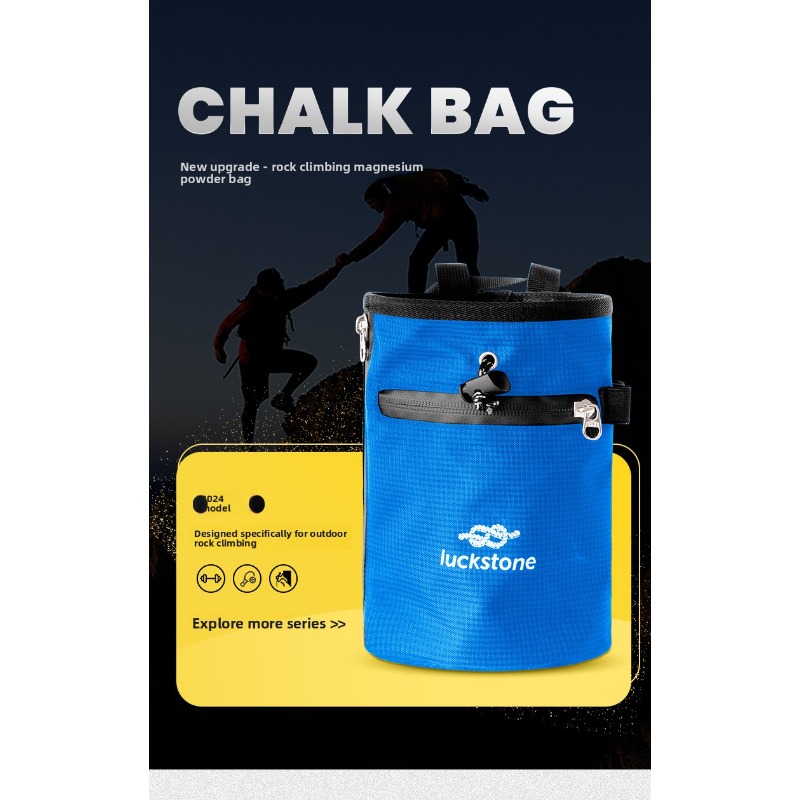 Chalk Bag Bouldering - Sac à craie d'escalade imperméable, pochette