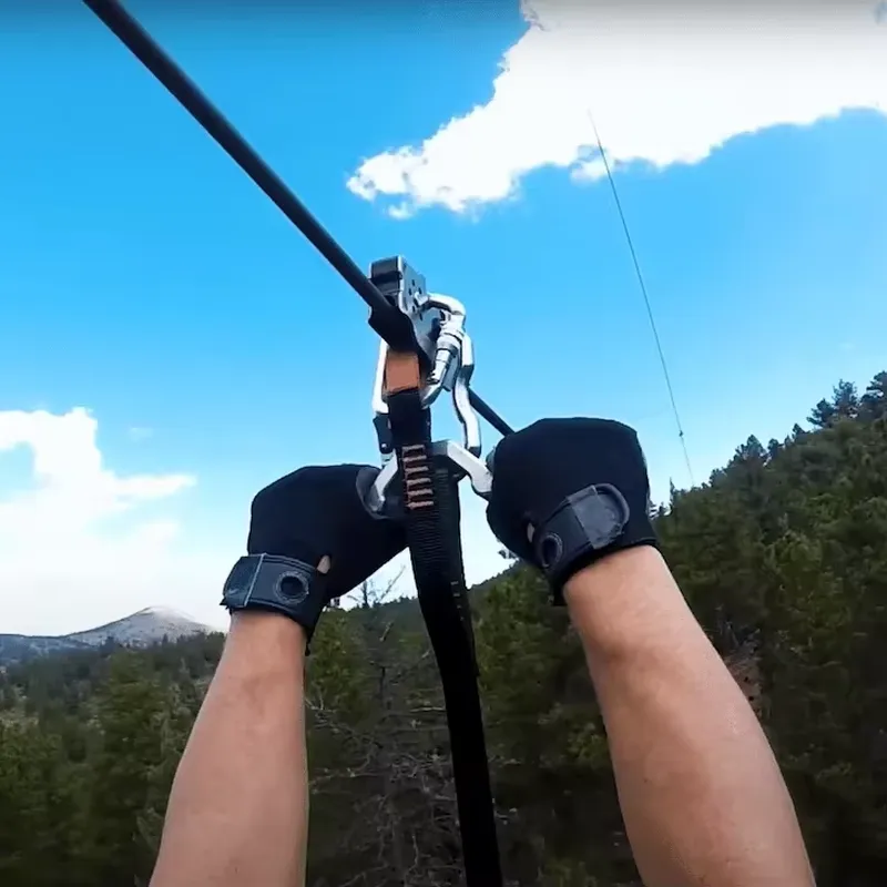 Outdoor Adventure Zipline - Tiroir de descente personnalisé robuste pour