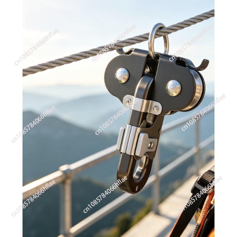 Outdoor Adventure Zipline - Système de tyrolienne robuste à double