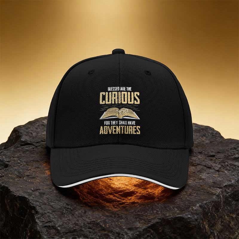 Outdoor Adventure Books For Adults - Casquette de baseball unisexe imprimée avec