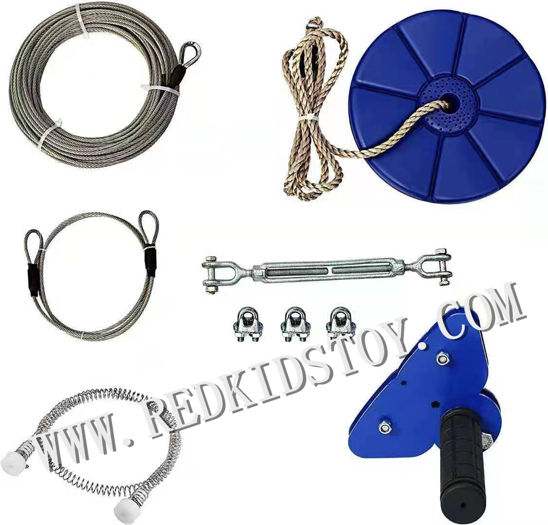 Outdoor Adventure Zipline - Kit de câble de tyrolienne CTSC