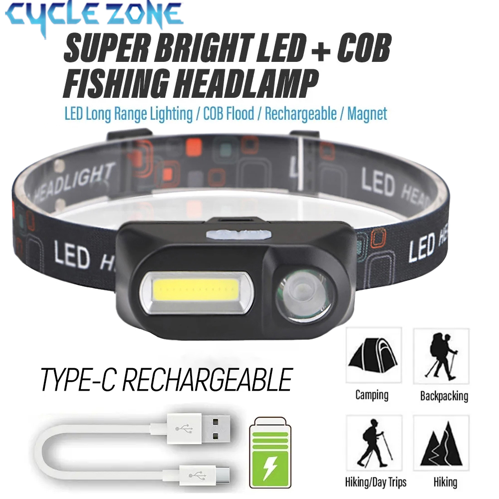Outdoor Adventure Zone - XPE + COB Mini phare LED