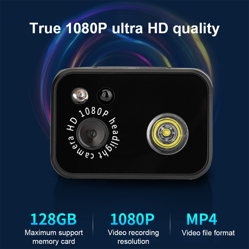 Outdoor Adventure Videos - Caméra frontale HD mains libres 2MP,