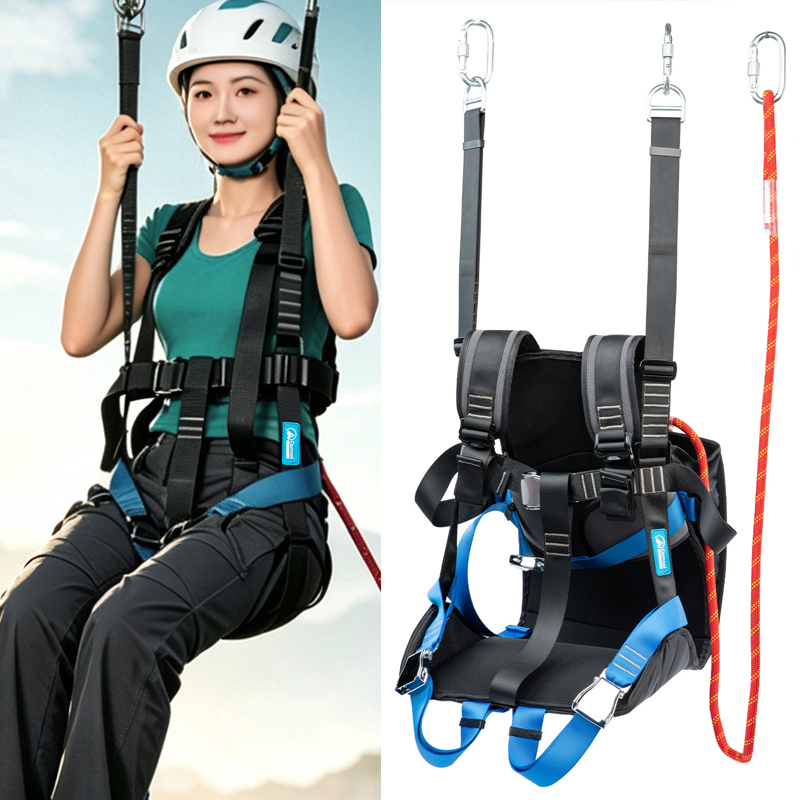 Outdoor Adventure Zipline - Siège de sécurité pour zipline en