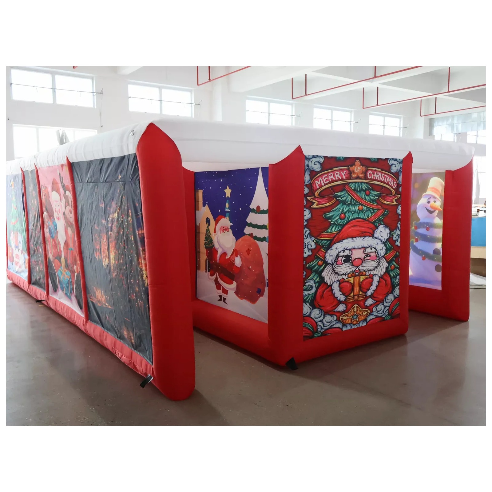 Outdoor Adventure Rentals - Labyrinthe gonflable rouge d'extérieur 4x6m (13x20ft)