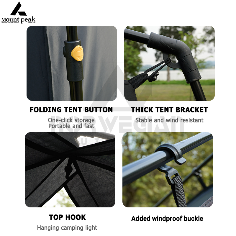 Grande tente de camping automa - Outdoor Adventure Kit avis et prix