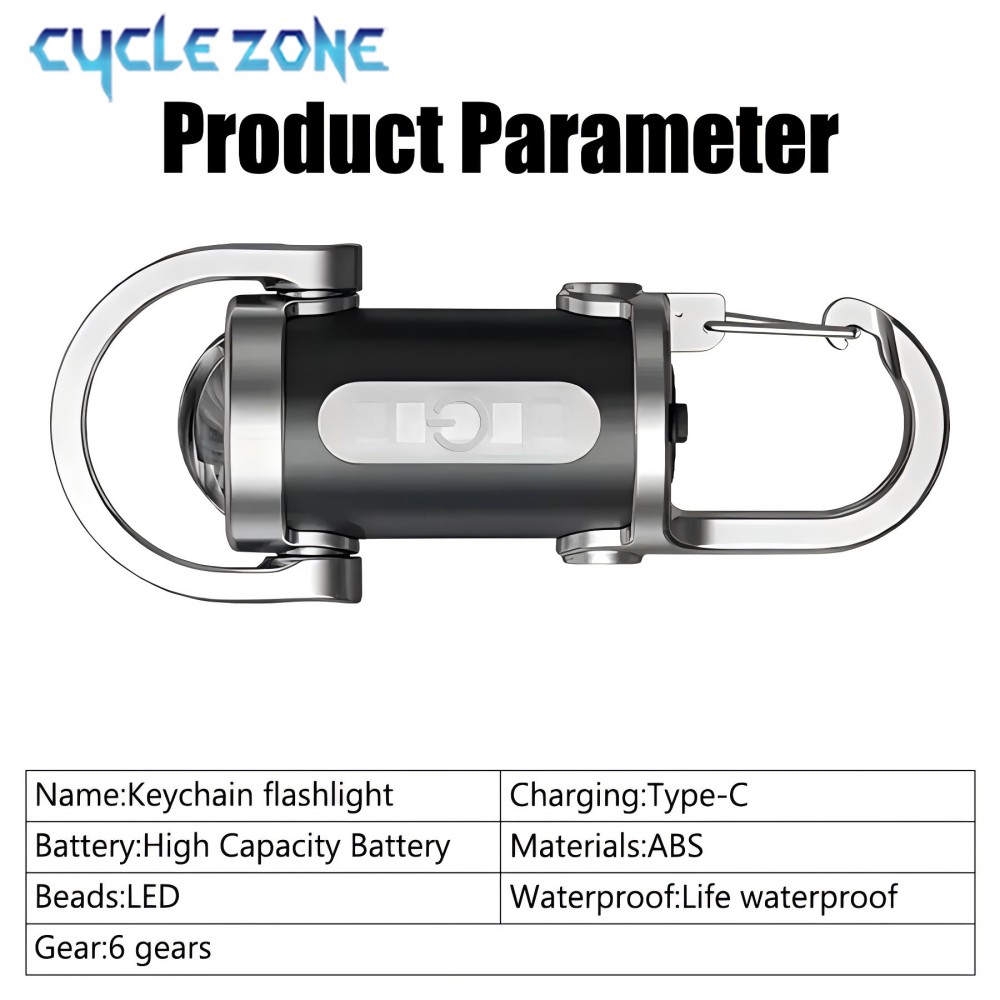 Mini porte-clés LED multifonct - Outdoor Adventure Zone avis et prix