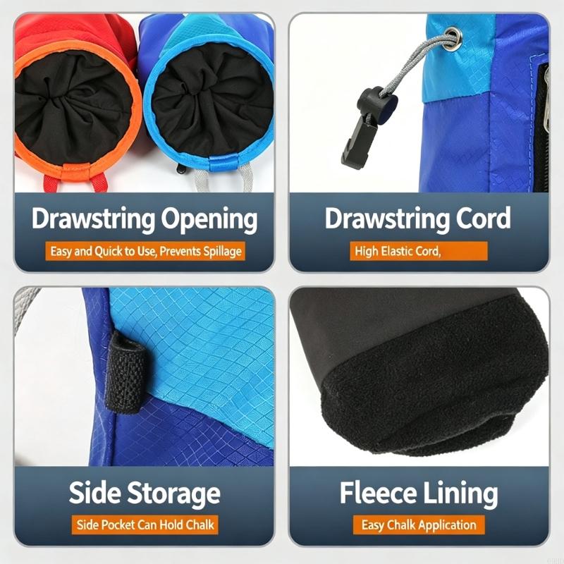 à craie à poignée d avec dessu - Chalk Bag Bouldering avis et prix
