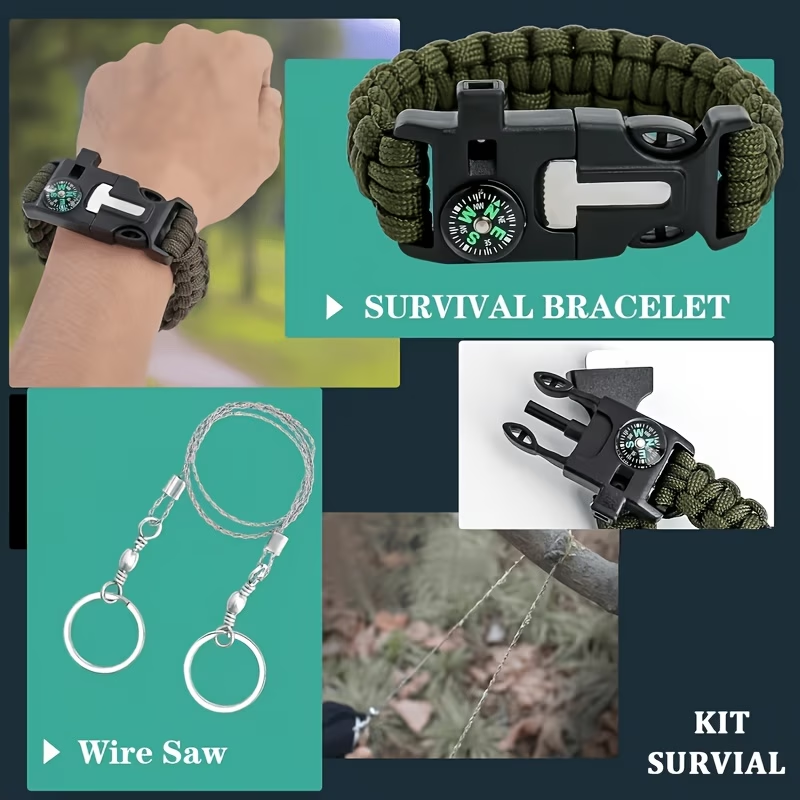 Kit de survie 242 pièces pour  - Outdoor Adventure Kit avis et prix