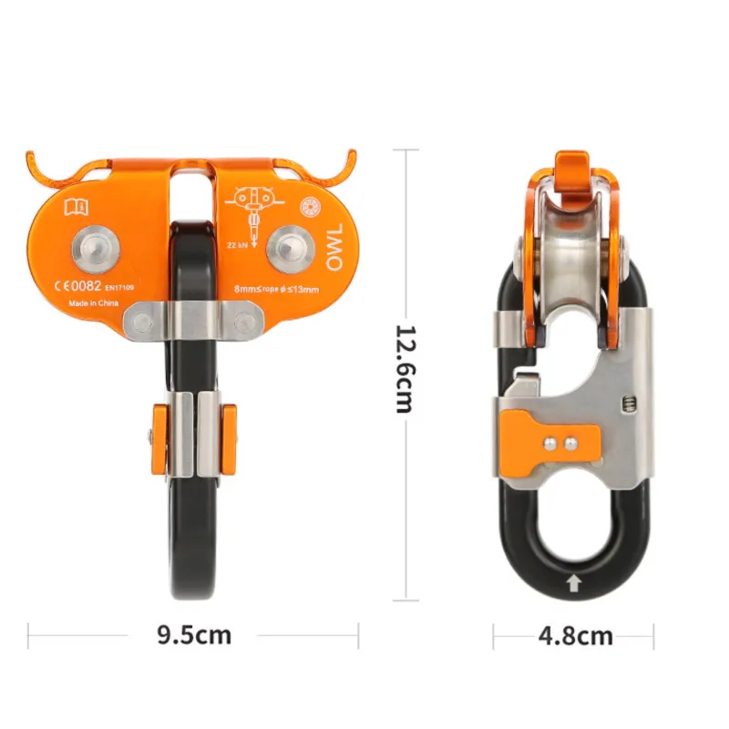 Poulie double améliorée pour t - Outdoor Adventure Zipline avis et prix
