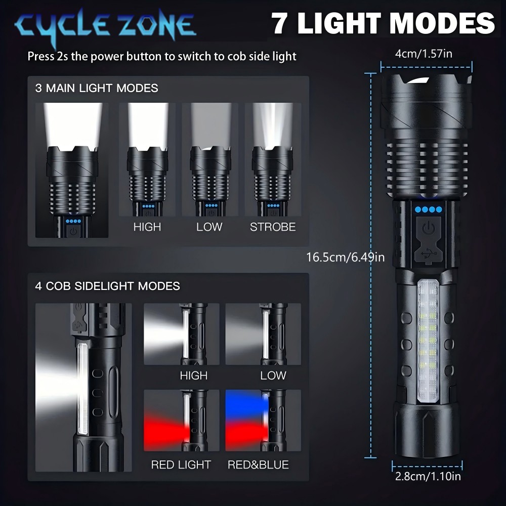 XHP50 lampe de poche Zoomable  - Outdoor Adventure Zone avis et prix