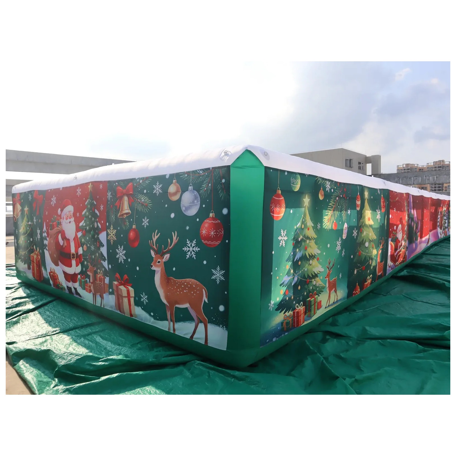 Labyrinthe gonflable commercia - Outdoor Adventure Rentals avis et prix