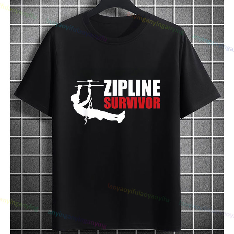 T-shirt graphique d'aventure d - Outdoor Adventure Zipline avis et prix