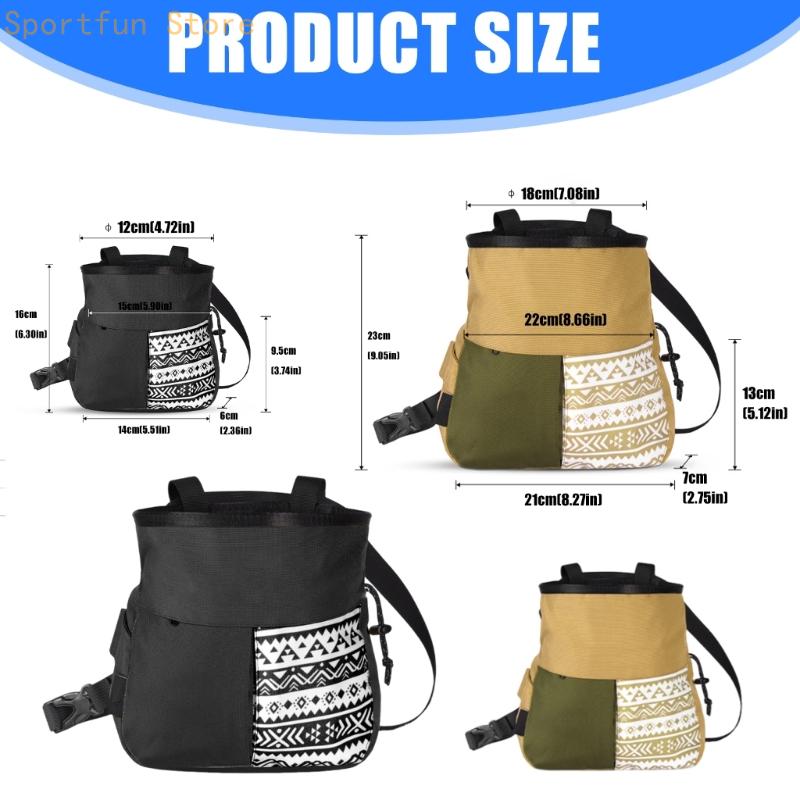 à craie d en tissu Oxford avec - Chalk Bag Bouldering avis et prix