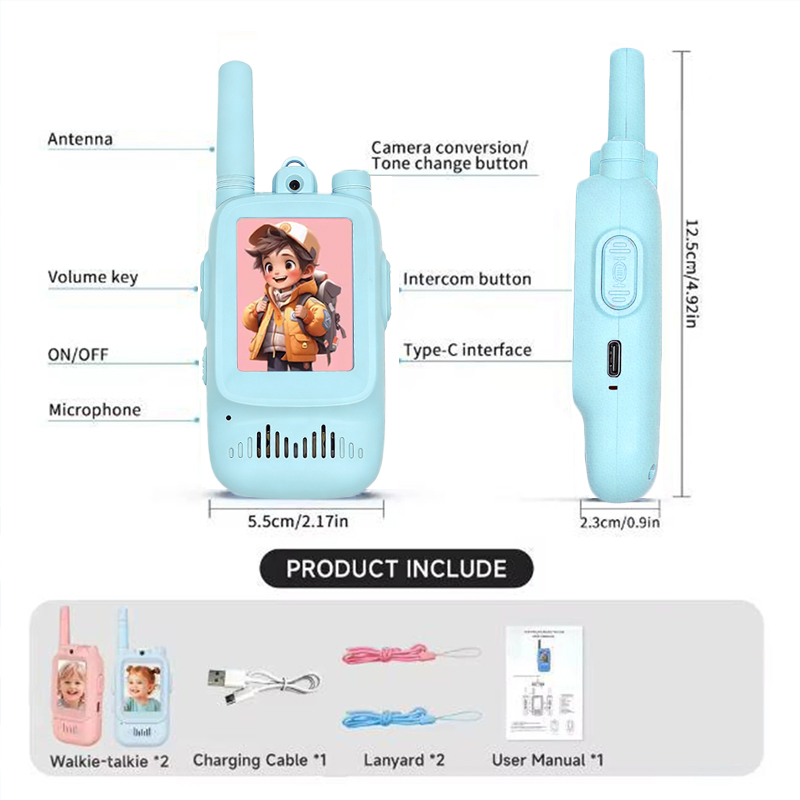 2 talkies-walkies vidéo pour e - Outdoor Adventure Videos avis et prix