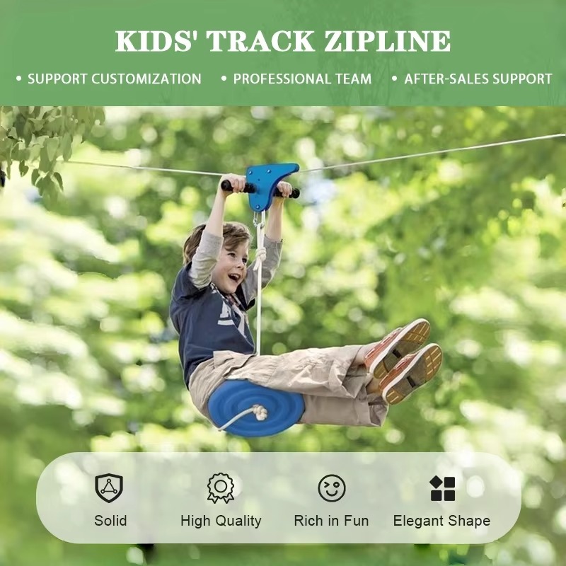 Ensemble de jeu de tyrolienne  - Outdoor Adventure Zipline avis et prix