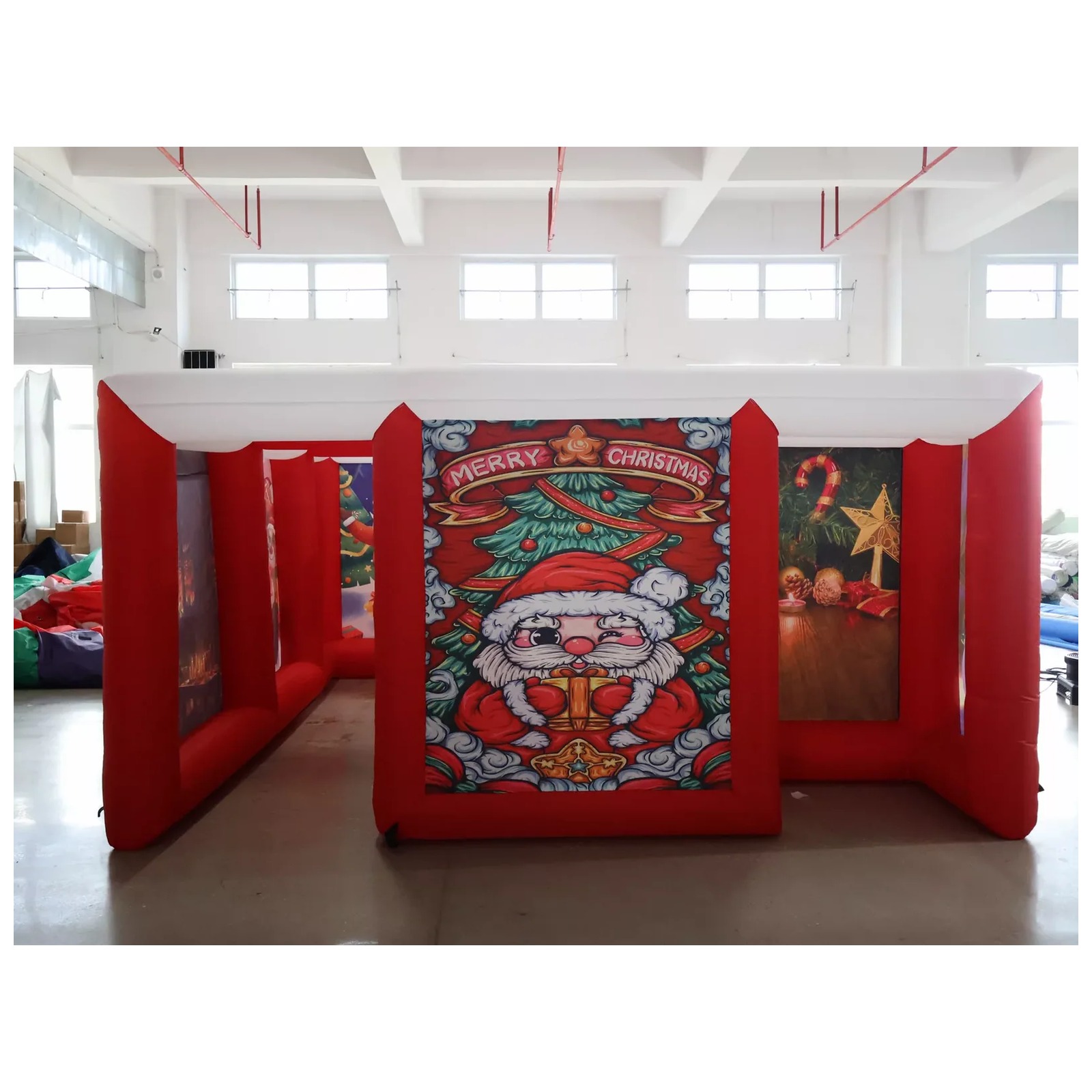 Labyrinthe gonflable rouge d'e - Outdoor Adventure Rentals avis et prix